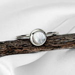 Pearl Ring - 925 Sterling Silver Elegant Maritime Smycken - RG925-12