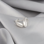 Cowrie Shell Mini öronproppar - 925 Sterling Silver - OHR925-48