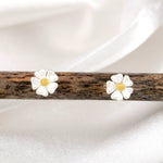 925 Sterling Silver Bicolor örhängen "Buttercups" -OHR925-32