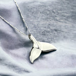 925 Dolphin Tail Sterling Silver kedja - present till djurälskare-K925-16