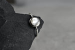 Pearl Ring - 925 Sterling Silver Elegant Maritime Smycken - RG925-12