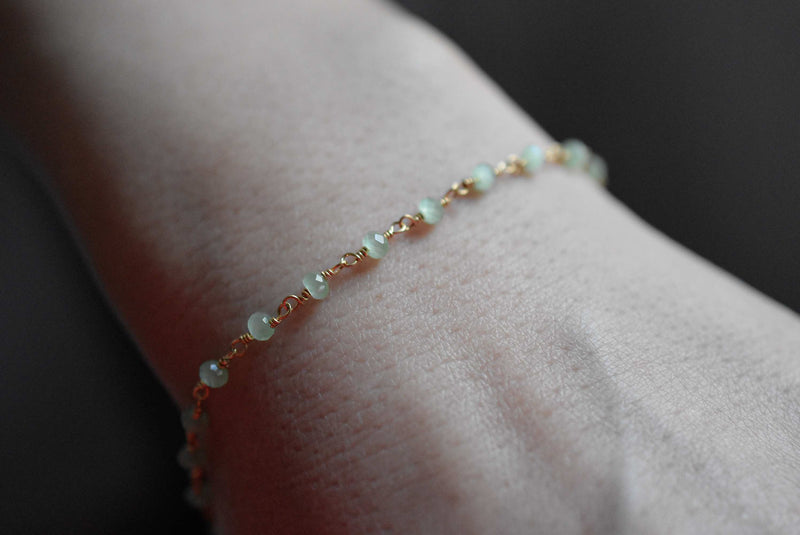 Gem armband med peridot