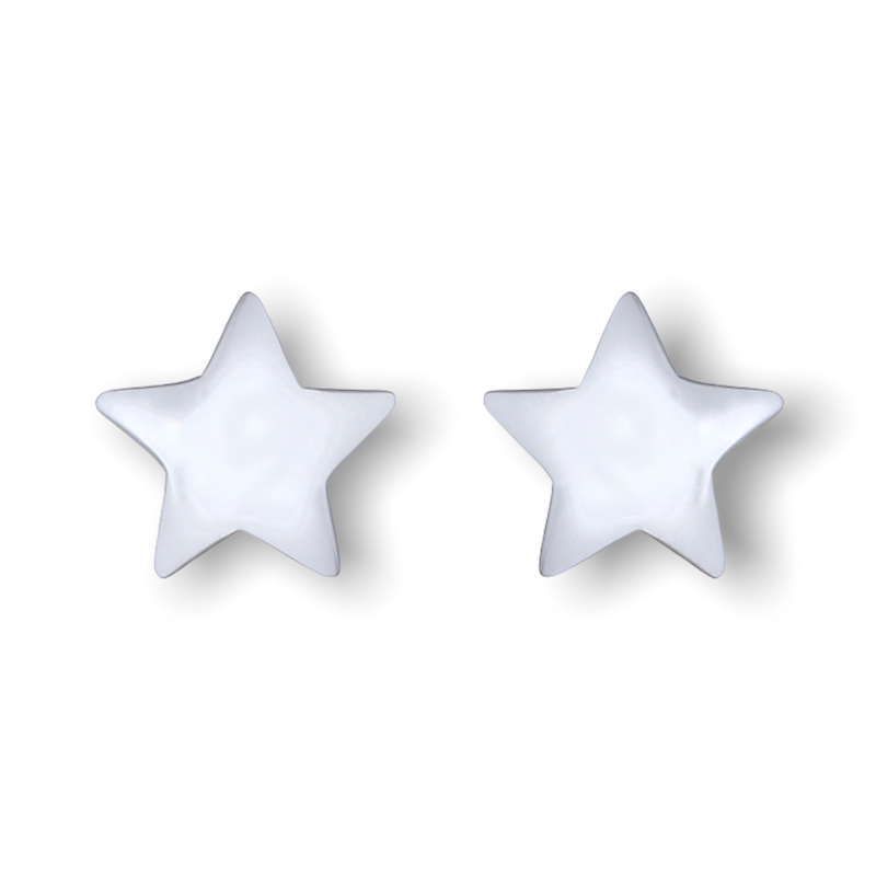 Mini 925 sterling silver stud örhängen "stjärnor"