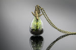 Vår - Äkta Moss & Earth Bronze Chain